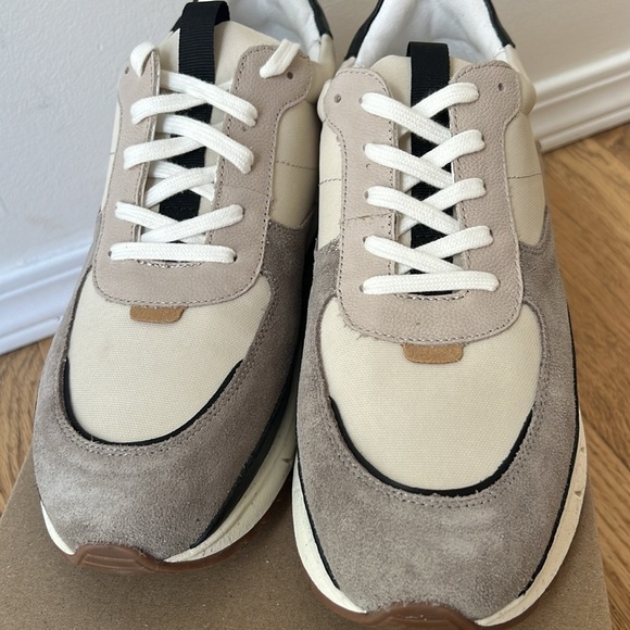 MADEWELL Kickoff Trainer Sneaker In Suede, Wash Nubick Leather New In Box 11.5 - Picture 8 of 13